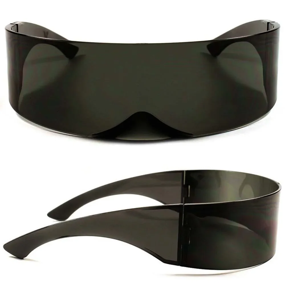 Anime Code Geass - Mao Inspired Cosplay Party Comics Wrap Black Sun Glasses